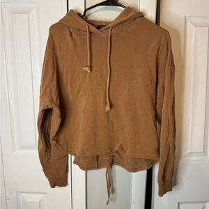 Brown Hooded Sweatshirt